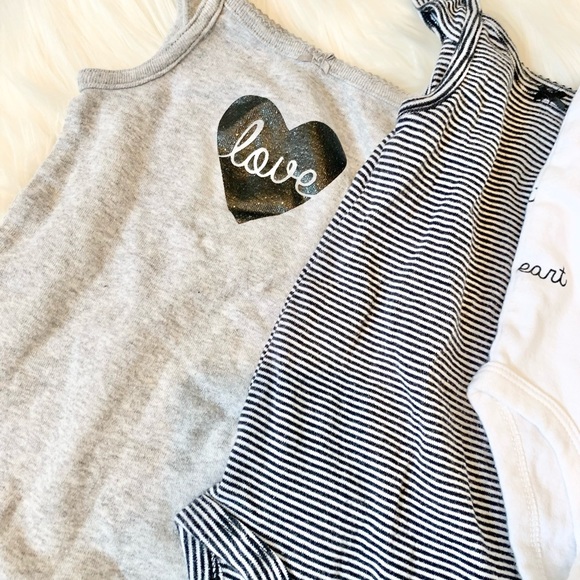 5pc Ruffle Tank Onesies - Picture 2 of 5